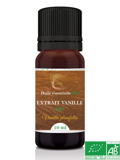 Huiles Essentielles extrait de vanille bio