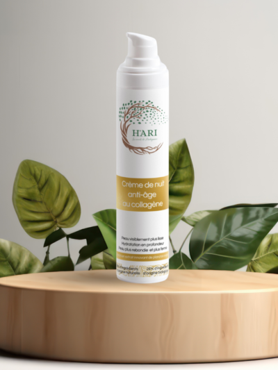 Crème de nuit anti-âge au collagène